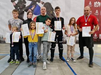 Клуб исторического фехтования  и ролевого моделирования «Рарог» завоевал 15 медалей!