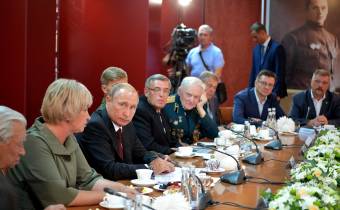 Курские поисковики участвовали во встрече с Президентом России