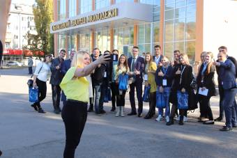 Дворец молодежи встретил гостей из Молдовы