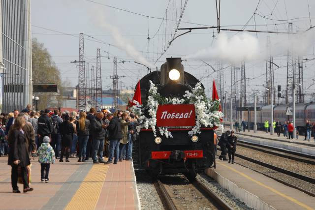 «Поезд Победы» прибудет в Курск