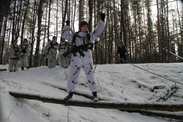 Зимний полевой сбор ВПК «Юный десантник»