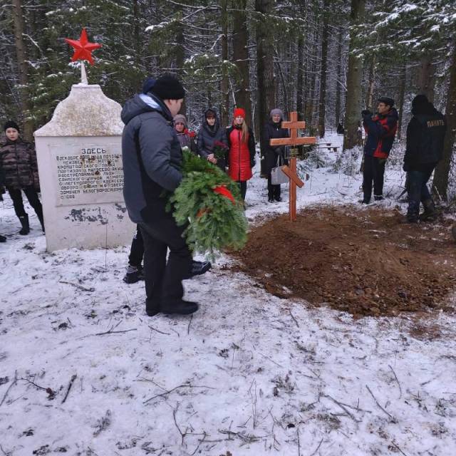 В Пермском крае прошло торжественное захоронение красноармейца Евгении Даниловны Федотовой