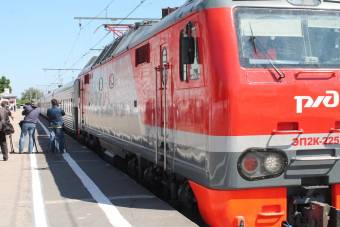 Сегодня в Курск прибыл Поезд Памяти.