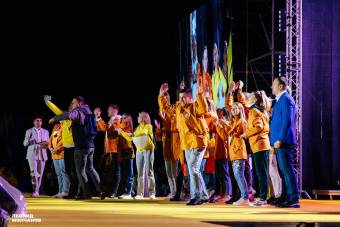 Делегация Курской области заняла второе место в общекомандном зачете фестиваля «На высоте»